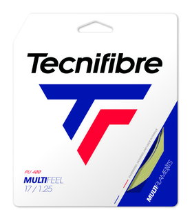 Besaitung mit Tennissaite Tecnifibre Multifeel natur